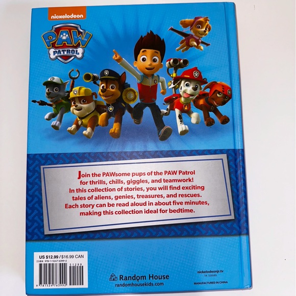 Paw Patrol 5 Minute Stories Book - Picture 3 of 3